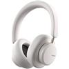 Urbanista Miami Cuffie Wireless Bluetooth On-Ear, 50 ore di Riproduzione, Cancellazione Rumori Attiva, Set con Microfono, Ricezione On Ear con Custodia per Trasporto, Perla Bianca