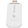 Akozon Wireless 4G LTE, Interfaccia Modem WiFi Portatile per Tablet Laptop Router 4 G L Bianco 150 Mbps Supporto 10 Utenti USB