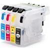 Caidi LC227XL LC225XL - Cartuccia di inchiostro ricaricabile per Brother DCP-J4120DW MFC-J4420DW MFC-J4620DW MFC-J4625DW MFC-J4425DW MFC-J5320DW MFC-J5620DW MFC-J5625DW MFC-J5720DW