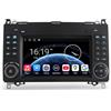 Erisin 4+64GB Android 14 Snapdragon 8 Core Autoradio per Mercedes Classe A/B W169 W245 Sprinter Vito W639 VW Crafter Wireless CarPlay Wifi Bluetooth 5.1 DSP Canbus SWC Schermo Tattile