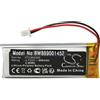 vhbw batteria compatibile con Sena SRL-01 (SP51), SRL2 auricolari cuffie wireless (800mAh, 3,7V, Li-Poly)