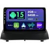 BXLIYER Android 15 IPS Autoradio Per Ford Fiesta (2008-2019) - 2G+64G - Senza fili Carplay & Android Auto - GRATUITI Telecamera - DAB Fast-boot Volante WIFI 4G Bluetooth Split-Screen - 2 Din 9 Pollici