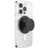 PopSockets Impugnatura per telefono per MagSafe con cavalletto, supporto magnetico, parte superiore sostituibile, presa sicura per custodie MagSafe per iPhone e tablet, altoparlante in alluminio