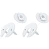 Generisch Supporto da parete girevole per tablet - Supporto Abs senza cornice con rotazione di 90 gradi, supporto da parete sicuro per e-reader, tv box, router wlan, Air Mini Pro, installazione da scrivania e a