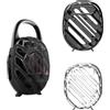 Generic Durability - Custodia protettiva in TPU per altoparlanti compatibili con Bluetooth JBL CLIP 5, accessori protettivi, antigraffio, morbida pelle (nero traslucido)