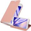 Cadorabo Custodia Libro per Samsung Galaxy J7 2016 in CLASSY ORO ROSA - con Vani di Carte, Funzione Stand e Chiusura Magnetica - Portafoglio Cover Case Wallet Book Etui Protezione