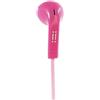 aiino italian ideas aiino - auricolari POP con adattatori ergonomici in silicone I Anti groviglio I Compatibilità Universale I Microfono multifunzionale - Rosa