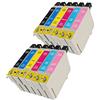 BELLIVESTORE 12 Cartucce d'inchiostro compatibile per Epson T0801 T0802 T0803 T0804 T0805 T0806 Epson Stylus Photo R265 R360 RX560 R285 R585 R685 RX585 RX685 PX700W PX800FW P50