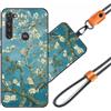 JEZSTHAI Cover Compatibile con Motorola Moto G Pro Custodia in Silicone TPU Morbido con Cordino/Laccio Tracolla Cellulare,Antiurto AntiGraffio Protettiva Bumper Case con Disegno Motivi,Cover*A10