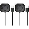 Blueshaweu Compatibile con KOSPET Tank M3 Ultra Caricabatterie, Cavo Dock di Ricarica USB Compatibile con AMAZTIM Tank M3 Ultra, M3 Smart Watch (Nero+Nero)