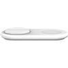 Belkin BoostCharge Pro 2-in-1 Pad di ricarica wireless con Qi2 magnetico 15 W, caricabatterie wireless per iPhone a ricarica rapida, compatibile con iPhone serie 16/15/14, AirPods, dispositivi