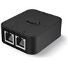 Sxhlseller Switch di Rete Gigabit a 2 Porte, 10 100 1000Mbps, 2 Ingressi 1 Uscita, 1 Ingresso 2 Uscite, Selettore Splitter RJ45 per Cat 6, Switch Extender Poe