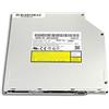 Maitlan Notebook PC interno 9,5 mm Slim Slot-in Caricamento unità ottica SATA per Panasonic UJ8A7 Matshita UJ-8A7, Super Multi 8X DVD+-RW DVD-R DL 24X CD-R masterizzatore per computer portatili Samsung Dell