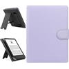 HoYiXi Custodia Universale Compatibile con 6-6.8'' Kobo/PocketBook/Tolino/Sony E-Book Reader 6.8'' Kindle Paperwhite/6 Nuovo Kindle 2022 & 2019/Kobo Clara HD/Kobo Clara 2E Cover con Stand, viola