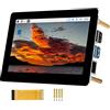 IBest 5inch DSI LCD (B) 800×480 Resolution Capacitive Touch Display IPS Screen for Raspberry Pi 4B/3B+/3A+/3B/2B/B+/A+, Compute Module 3+, Compute Module 3