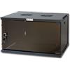 Techly Professional 101560 Armadio Rack 19 a Muro 6U Prof. 450 Nero Assemblato Nero