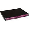 LINK Pannello Fibra Ottica 19 con 24 Adattatori Sc Duplex Om4 Profondita' 250 Mm Colore Nero