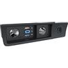 N\P Caricabatteria da auto per VW Passat B6/B7/CC/R36 Ricarica Rapida Accendisigari Dual USB e Type-C PD3.0 2.0 per iPhone Samsung Phone