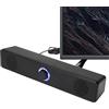 Generico Soundbar,Altoparlanti | Audio Wireless con Basso Profondo Potenziato per TV Computer Laptop Proiettore Videogiochi
