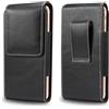 ZORSOME Fondina da cintura in pelle di alta qualità per iPhone 13 Mini, 12 Mini.SE 2022, 11 Pro, XS, X, SE2020, 8, 7, 6, 6s, 5, 5s, custodia da uomo con fondina per telefono