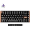 Keychron K2 HE Tastiera magnetica senza fili, 2.4Ghz/Bluetooth/USB-C, RGB, Hot-swap, QMK/VIA, Gateron Magnetic Switch Nebula, Compatibile con Mac Windows Linux, Special Edition Nègre