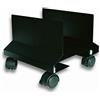 Techly Supporto Carrello Porta Computer PC Case ATX Acciaio Regolabile con Ruote (Nero)
