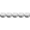RENATA Set di 5 batterie a bottone in argento ossido 309/SR754 SW 0% mercurio, 1,55 V