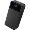 hganus Powerbank 50000 mAh 22,5 W Ricarica Rapida Power Bank Portatile USB-C con 4 Uscite & 2 Ingressi Display LED Grande Capacità Batteria Esterna per iPhone, Samsung, iPad ecc.