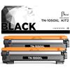Betaink 2 Toner Compatibili con Brother TN1050 TN-1050XL versione da 2000 Copie per Brother DCP-1612W DCP-1610W DCP-1616NW HL-1210W HL-1110 HL-1112 HL-1212W HL-1201 MFC-1810 MFC-1910W