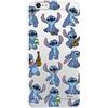 LA CASA DE LAS CARCASAS Cover per iPhone 6 - iPhone 6S ufficiale di Lilo & Stitch Patron trasparente per proteggere il tuo cellulare. Cover per iPhone in silicone flessibile con licenza ufficiale Disney
