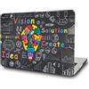 FFBOFFC Custodia Compatible con MacBook 12 Pollici con Retina Display Versione 2015 2016 2017 Modello A1534, Plastica Case Custodia Rigida Protettiva Cover, Iridescente