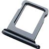 Mainhattan Mobile Porta Scheda SIM (Nano-SIM) per Apple iPhone 12 Mini (A2399), Parte di Ricambio Originale, Nero