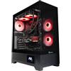 BREUNOR NOBLE CHOICE BREUNOR MAKAI - PC Gaming Ryzen 7 7800X3D 8 Core fino a 5.00GHz, RX 9070 XT 16Gb, SSD NVMe 1000Gb, RAM 32GB DDR5 6000MHz, Dissipatore a liquido 360mm, Windows 11 Pro, Pc da gaming