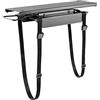 CAVO Supporto per PC da tavolo CH-B-360-S nero estensibile Ruotabile a 360° con cinghie antistrappo per PC di tutte le dimensioni fino a 10 kg di peso Supporto per computer di SOTECH