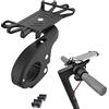 VOLOHAS Supporto Telefono Bicicletta/Motociclo Manubrio Ruotabile a 360° Supporto Porta Cellulare Passeggino/Monopattino Elettrico per Xiaomi M365 per 4.7-6.5 Pollici Smartphones Anti-Shake