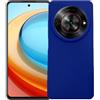 KEJI Cover in TPU, Morbido Custodia Cover Slim Anti Scivolo Custodia Protezione Posteriore Antiurto per ZTE BLADE A75 5G (BLU ELETTRICO)