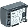vhbw batteria compatibile con Canon Legria FS22, FS305, FS200, FS21, FS20 videocamera camcorder (800mAh, 7,2V, Li-Ion) con infochip