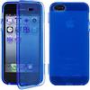 ebestStar - Cover Compatibile con iPhone SE 5S 5 Custodia Silicone Portafoglio Gel TPU, Protezione Anti Shock AntiGraffio Antiscivolo, Blu [Apparecchio: 123.8 x 58.6 x 7.6mm, 4.0'']
