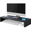 Generico Alzaschermo - Alzaschermo con 4 Porte USB, per Laptop e Computer | Supporto per Elettronica Scuola Casa Studio Lavoro