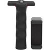 Akozon Stabilizzatore per Fotocamera Impugnatura Portatile per Telefoni Cellulari - Supporto per Impugnatura Portatile e Leggero con Morsetto per Telefono per Riprese Stabili