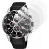 KARYLAX - 3 Pezzi Pellicola Protettiva in Vetro Temperato, Durezza 9H, Protezione Antigraffio Compatibile per Orologio Collegato Mibro GS Explorer S 1,32 pollici