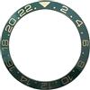 Generic Anello protettivo di ricambio per orologio Rolex GMT/SUB da 40 mm, rivestimento adesivo antigraffio (GMT Verde+Gold Ceramics A17)