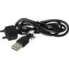 vhbw Cavo dati USB compatibile con Sony Ericsson K550i, K610i, K630i, K660i, K750i, K770i, K800i, K810i, K850i, M600i, P1i, P990i, R300 cellulare
