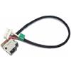 AKUYAO AKUIYAO DC Power Jack Cavo per HP 15-BS 15-AB 15-BW 15-DY 15-AF 15-EF 17M-CE 15S-DU 17M-CG 17T-CG 17-CG 15S-EQ 15S-FQ 17-BS 17-X 17-Y 17-AK 250 255 G4 G5 G. 6 G7 799749-Y17 841638-001 90 W