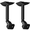 SZZCNOX Supporto da parete e soffitto per altoparlanti Samsung Q950A/9500S/950T/990B/Q90R Echo Sound, inclinabile e girevole, regolabile, staffa di montaggio per altoparlante posteriore, nero (2 set)