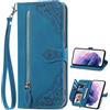 BaiFu Custodia per Oppo F15/OPPO A91, Supporto Stand per Oppo F15/OPPO A91 Cerniera Tasca Cover, Chiusura Magnetica Slot Flip Case per Oppo F15/OPPO A91-004