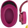 Geekria Cuscinetti auricolari di ricambio compatibili con Sony MDR-100ABN, WH-H900N, cuscinetti (Rosso Bordeaux)