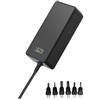 ALCAPOWER ALIMENTATORE UNIVERSALE 5-24V, ADATTATORE AC-SET CON 6 ADATTATORI INCLUSI, lcd PER VISUALIZZAZIONE TENSIONE