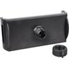 Mirweon Morsetto regolabile per telefono tablet per auto Live Streaming 17 mm Base a sfera compatibile con dispositivi da 4,5-13 pollici Supporto per tablet