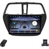 Generico Autoradio con schermo per Suzuki Suzuki SX4 2 S-Cross 2012-2016 1280 * 720 pollici Display Wireless Android Auto CarPlay 4GLTE/5GWIFI/FM/AM/GPS/Bluetooth/Supporto telecamera posteriore(NF-2)